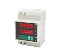 Compteur numérique multifonction sur Rail DIN D52-2047, mesure de l'alimentation ca, temps, courant, facteur de tension, LED CT100A