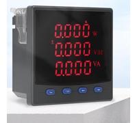 Compteur numérique multifonction triphasé classe 0,5S 72 x 72 mm avec interface RS485 pour automatisation de sous-station et systèmes de construction intelligents
