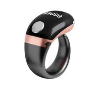 Compteur numérique pour bague intelligente avec écran LCD, compteur de doigt rechargeable de type C, 3 vitesses réglable pour le comptage du sport, le tricot, pour le score de golf et (doré)