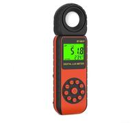 Compteur numérique professionnel avec arrêt automatique et sélection de la plage, mesure l'intensité lumineuse de 1 à 400 000 lux pour des tests complets