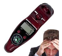 Compteur numérique rotatif Dhikr avec boussole - Compteur de perles de prière à main | Compteur de doigts portable pour la méditation, la relaxation et les doigts actifs : idéal pour les pratiques