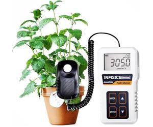 Compteur PAR Quantum - Mise à niveau : haute précision, compteur de lumière de croissance, compteur de plantes d'intérieur, bon pour la culture de droseras et toutes les plantes d'intérieur