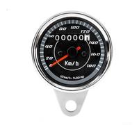 Compteur pour moto Numérique LED Argent 6.5cm pour précis Compteur