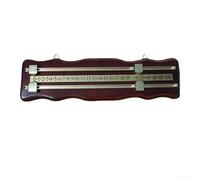 Compteur professionnel de billard avec double affichage des scores pour jeux de table de billard et matchs de snooker fabriqué en MDF (rouge foncé)