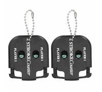 Compteur Score Portable-2, Noir,Standard, Porte-Clés Pétanque Obut Marqueur, Accessoire Sport Aucunely .