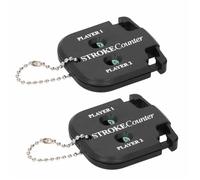 Compteur Score Portable-2, Noir,Standard, Porte-Clés Pétanque Obut Marqueur, Accessoire Sport Aucunely