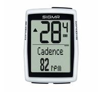 Sigmaitalia Compteur de vélo BC 12.0 WL STS CAD sans fil Blanc/Noir