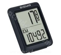Sigmaitalia Compteur de vélo BC 5.0 WR – Noir/Gris