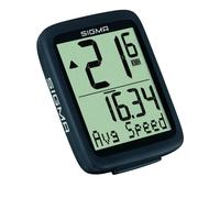 Sigmaitalia Compteur de vélo BC 8.0 WL ATS - sans fil, 8 fonctions - Noir/Gris