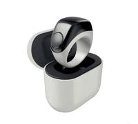 Compteur Smart pour Ring avec trois supports interchangeables, étui de chargement et rappel de prière synchronisé par application pour une pratique spirituelle cohérente (gris)