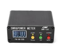 Compteur SWR 120W, Compteur de Puissance à Ondes Stationnaires, Compteur de Puissance Numérique avec écran OLED pour les Amateurs de Radioamateur