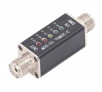 Compteur SWR Compteur de Puissance Portable Short Standing Meter pour Tester la Puissance SWR, jusqu'à 200 W de Puissance Type C Analyseur de Réseau