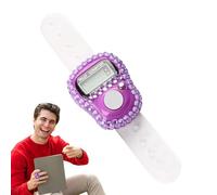 Compteur Tally Finger, Clicker de Finger Counter,Compteur de Numéro d'Écran LCD | Anneau d'enregistrement de du Numéro de blindage LCD réinitialisable pour Lap, Ligne de Maille