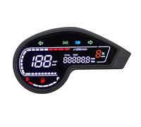 Compteur tours moto Compteur kilométrique numérique de tableau de bord de moto pour tous les tachymètres de moto 12 V pour NXR150 NXR125 XR150 GY200 Mexique Brésil