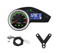Compteur tours moto Compteur kilométrique numérique universel pour moto 12 V pour Brésil GY200 pour Brésil CG