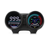 Compteur tours moto Tableau De Bord Numérique Pour Moto, Indicateur De Température D'eau Universel, Indicateur De Vitesse Pour TITAN Pour Le Brésil Pour CG150
