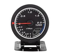 Compteur Turbo,Manometre Pression Turbo,Mano Pression Turbo,Manomètre Turbo 60Mm,Jauge De Suralimentation Turbo,Jauge De Compteur Noire Universelle Repment Pour Jauge De Compteur 60Mm Dc 12V Led Repme