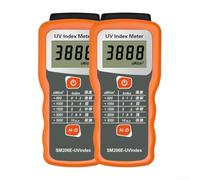 Compteur UV Numérique SM206E UV UVB Précision | Mesure UVA et UVB, plage 280-370nm, pour idéal dermatologie, écran clair, précision laboratoire