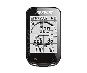 Compteur vélo GPS, BSC100S Ant+ Ordinateur de vélo sans Fil étanche IPX7 Compteur de Vitesse et Compteur kilométrique, écran de rétroéclairage Automatique 2,6 Pouces, autonomie de 40 Heures