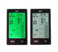Compteur vélo sans fil étanche - BEARWIN - odomètre de cyclisme avec écran lcd multifonction vitesse et odomètre de route chronomè