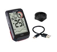 COMPTEUR VELO SANS FIL/GPS SIGMA ROX 4.0 30 FCTS NOIR HR SET + (CARDIO)