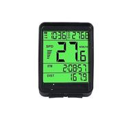 Compteur Velo sans Fil Ordinateur de vélo Compteur kilométrique sans Fil et Filaire Vitesse étanche(Wirelss Green Light)