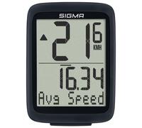 Sigma BC 8.0 WR| Compteur de vélo avec 8 Fonctions | Compteur de vélo avec câble | Compteur de vélo étanche Facile à Utiliser avec de Grandes Touches et Un écran Clair