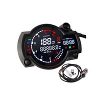Compteur Vitesse 2024 Universel LED Numérique Moto Pour RX2N Odomètre Compteur De Vitesse Tableau Bord RPM 199 Km/h Écran Accessoires D'affichage