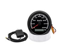 Compteur Vitesse 7 Couleurs De Lumière 60/120KMH 85MM GPS Compteur Vitesse Jauge Écran Affichage Tableau Bord Moto Avec Antenne 9-32V