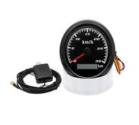 Compteur Vitesse 7 Couleurs De Lumière 60/120KMH 85MM GPS Compteur Vitesse Jauge Écran Affichage Tableau Bord Moto Avec Antenne 9-32V