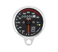 Compteur Vitesse Accessoires De Moto Compteur Kilométrique Indicateur Vitesse Universel 12V Pointeur Numérique Pour CG125
