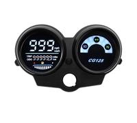 Compteur Vitesse Compteur De Vitesse Pour Moto, Kilométrage, Jauge Carburant, MPH KMH, Affichage Numérique, Pour CG125 2000-2008, Pour Ventilateur 125, Pour Tableau Bord pour Titan