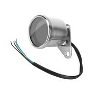 Compteur Vitesse Compteur Kilométrique Universel Pour Moto Indicateur De Vitesse Numérique Tachymètre D'essence Pour Scooter Pour ATV(White)