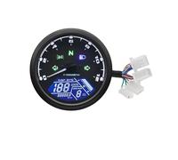 Compteur Vitesse Compteur Vitesse Moto Universel, Kilométrique Numérique Avec Indicateur, Horaire 12000 Kmh/mph, Tachymètre Pour(Type 1)