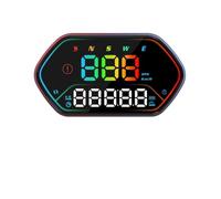Compteur Vitesse GPS Affichage Tête Haute Pour Voiture Étanche | Chronomètre Avec Boussole Alarme Survitesse Pour Tous Bloc D’instruments Moto