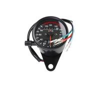 Compteur Vitesse Instrument De Moto Dashboad Odomètre Jauge Compteur Vitesse Universel 12V Avec LED Indicateur Rétro-éclairage