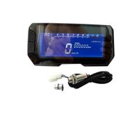 Compteur Vitesse Instrument De Moto LED 12000 Tr/min, 6 Vitesses Universelles, Compteur Vitesse Numérique LCD Rétro-éclairé, Odomètre 2 4 Cylindres