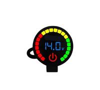 Compteur Vitesse Modèle Moto Tension Puissance Double | Modèle Moto Tension Puissance Double Affichage Voltmètre Température de l'eau Compteur