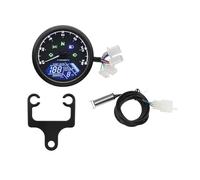Compteur Vitesse Moto 0~12000 Tr/Min, Panneau Tableau Bord, Affichage Numérique,vitesse MPH Km H,tachymètre Carburant Pour Ho&n&da Pour Ya&maha