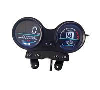 Compteur vitesse moto Compteur de moto à affichage numérique modifié modèles pour YBR125 tension, niveau d'huile, vitesse, avec fonction charge