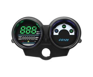 Compteur vitesse moto Compteur Électronique Tableau Bord Numérique Moto Pour Brésil Pour Titan 150 Pour CG150 Fan150 2010 2012
