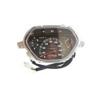 Compteur vitesse moto *Compteur kilométrique d'instrument de moto à faisceau incurvé universel, accessoires d'assemblage tachymètre tableau bord