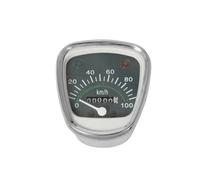 Compteur vitesse moto Ensemble D'instruments Compteur de vitesse rétro pour moto, 100 KM/H, odomètre, indicateur lumineux, Instrument adapté pour Honda C50 C70 C90, 1 pièce