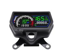 Compteur vitesse moto Ensemble D'instruments Tachymètre de compteur de vitesse de moto adapté pour Honda CG125 CG150 LED ensemble de compteur numérique avec tableau de bord de Charge USB