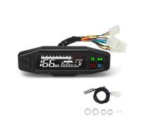Compteur vitesse moto Jauge D'huile Universelle 12 V Pour Moto, Tachymètre, Avec Indicateur Lumineux À LED