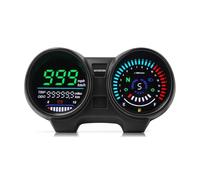Compteur Vitesse Numérique AD Kilométrique Tableau Bord Moteur Étanche KM/H MPH Tachymètre D'heures