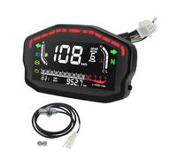 Compteur Vitesse Numérique Compteur De Vitesse Universel Pour Moto, 2,4 Cylindres, LCD, Odomètre Numérique, Affichage Du Carburant, Tableau Bord, Pour