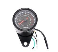 Compteur Vitesse Numérique Tachymètre De Moto Avec Rétro-éclairage LED, Jauge 13000 Tr/min, Écran Compteur Tours, Tableau Bord Pour DC 12V