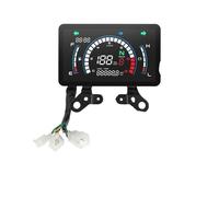 Compteur Vitesse pour EX5 tableau de bord avec support | Compteur numérique de moto pour EX5 tableau de bord avec support, tachymètre, tension, kilométrage, indicateur universel