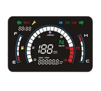 Compteur Vitesse pour moto pour EX5 tableau de bord | Compteur de numérique pour moto pour EX5 tableau de bord de moto, avec support universel réglable